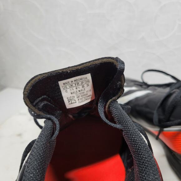 Adidas F50 TRX TF Turf Soccer Cleats Mens 12 Black Orange Lace Up Football Shoes main image 5
